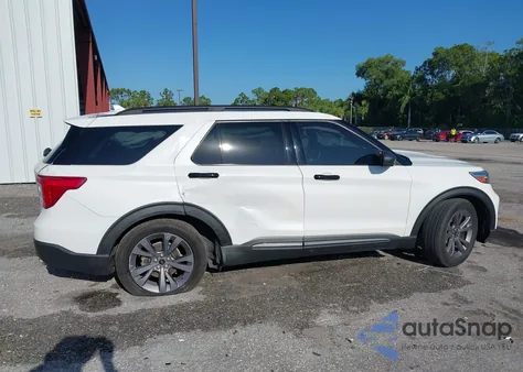 2021 Ford Explorer Xlt from USA, damaged, VIN 1FMSK7DH1MGB86782